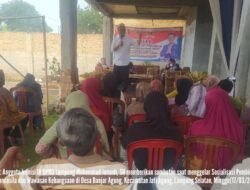 Gelar Sosialisasi PIPWK di Banjar Agung, Bung Adi Dapat Usulan Proposal Sumur Bor