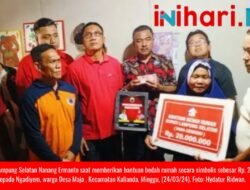 Ngadiyem Gembira Bupati Nanang Ermanto Berikan Bantuan Bedah Rumah