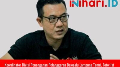 Bawaslu Lampung : Fery Triadmojo Diduga Kuat Terima Uang dari Erwin Nasution