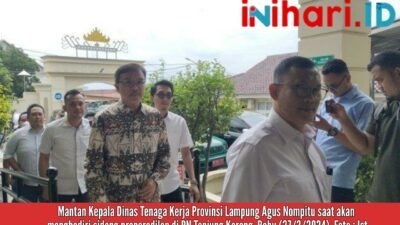 Sidang Pembacaan Putusan Praperadilan Agus Nompitu Digelar Hari Ini