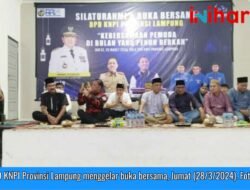 KNPI Lampung Deklarasikan Ketuanya Iqbal Ardiansyah Maju Pilwakot Bandar Lampung