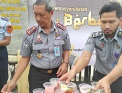 Lapas Kalianda Gelar Kegiatan Berbagi Takjil Gratis, Ratusan Paket Makanan dan Minuman Dibagikan