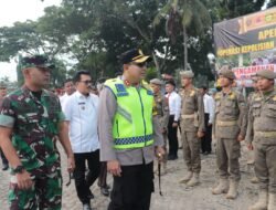 Gelar Pasukan Operasi Ketupat Krakatau 2024, Polres Lampung Selatan Kerahkan 201 Personil
