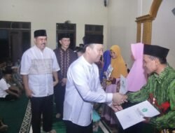 Safari Ramadhan ke Pekon Nusawungu Pj Bupati Pringsewu Marindo Kurniawan Paparkan Capaian Pembangunan