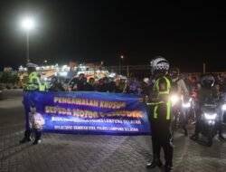 Anda Mudik Menggunakan Motor?  Tenang, Polres Lampung Selatan Akan Berikan Pengawalan Keamanan Bagi Pemudik Motor Hingga Tiba Ditujuan