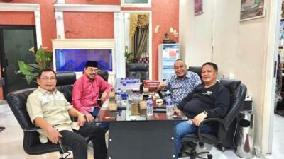 Temui Tokoh Muda Lampung Thomas Azis Rizka, Bacagub Hanan A Rozak Bahas Masa Depan Lampung