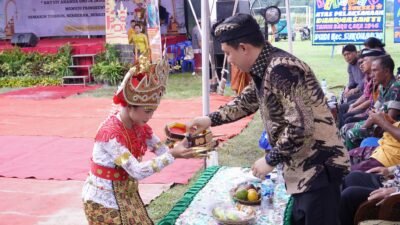 PHDI Kabupaten Pringsewu, Gelar Dharmasanti Hari Raya Nyepi di Pekon Margodadi