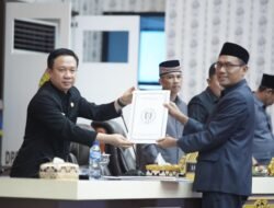 DPRD Pringsewu Gelar Rapat Paripurna Rekomendasi Hasil Pembahasan LKPJ Kepala Daerah 2023
