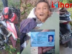 Diduga Adu Banteng Antara Dua Pengguna Motor di Jalan Raya Padang Cermin, Satu Pengendara Tewas di Tempat