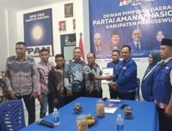 Mantan Wakil Bupati Pringsewu Fauzi, Mendaftar di Penjaringan DPD PAN Pringsewu