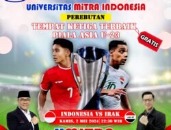 Andi Surya Gelar Nobar Piala Asia U-23 Dukung Timnas Indonesia VS Irak di Kampus Umitra