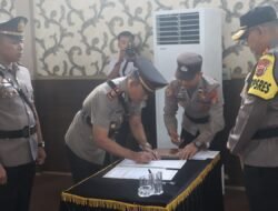 Sejumlah Kasat dan Kapolsek di Polres Lampung Selatan Dimutasi