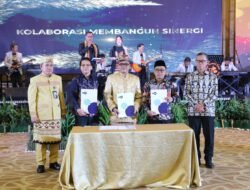 Sekdaprov Fahrizal Hadiri Marketing Gathering TVRI Lampung dan Sertijab Kepala TVRI Stasiun Lampung dari Herly Marjoni kepada Muhammad Ikhsan 