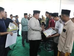 Gubernur Arinal Bersama Ribuan Masyarakat Ikuti Pengajian Akbar Muslimat Nahdlatul Ulama di Pondok Pesantren Roudlotus Sholihin Lampung Barat