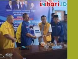 Daftar di Penjaringan Demokrat Lampung Hanan A Rozak Bilang Ketua Demokrat Edy Irawan Teman Sekelas Masa SMA