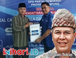 Surprise Alzier Turun Gunung, Daftar Penjaringan Partai Demokrat Siap Tantang Hanan A Rozak dan Arinal Djunaidi