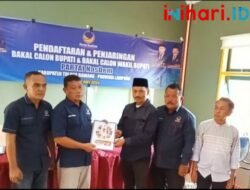 Reka Punnata Resmi Kembalikan Berkas Pendaftaran Bakal Calon Bupati ke Partai NasDem