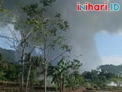 Letusan Aktivitas Vulkanik di Wisata Keramikan Hebohkan Warga Suoh