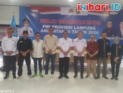 Buka Diklat Wartawan Muda, Ketua PWI Lampung Wirahadikusumah Minta Gabung PWI Bukan untuk Cari Bekingan