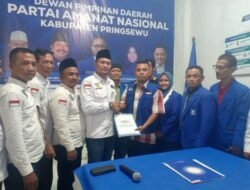 Ketua APDESI Pringsewu Jevi Hardi Sopyan Daftar Penjaringan Balon Wakil Bupati di Tiga Parpol