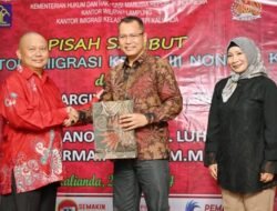 Canon Tumpal Luhut Simarmata Resmi Jabat Kepala Kantor Imigrasi Kelas III Non TPI Kalianda Gantikan Sugiyono