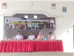 Inspektorat Lamsel Gelar Sosialisasi Pengawasan Pengelolaan Keuangan Desa