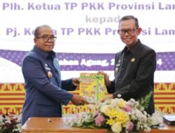 Sertijab Pj Gubernur Lampung, Samsudin Nyatakan Akan Bekerja Sesuai Arahan Presiden Jokowi