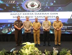 Pj. Gubernur Samsudin Buka Sosialisasi Saber Pungli Tahun 2024 Unit Pemberantasan Pungutan Liar Provinsi dan Kabupaten/Kota 
