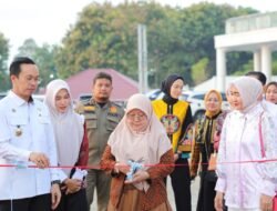 Ibu Maidawati Samsudin Resmikan Festival Kuliner Jelajah Nusantara di Perpustakaan Daerah Lampung