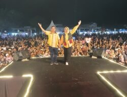 Gebyar Musik Lampung Maju Hanan A Rozak Memasuki Titik ke 15 Digelar di Brabasan, Kabupaten Mesuji