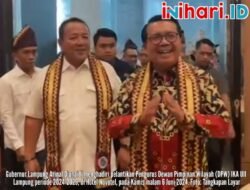 Hadiri Pelantikan IKA UII Gubernur Arinal Djunaidi Minta Para Alumni Memanfaatkan Jaringan dan Keahlian yang Dimiliki untuk Mengembangkan Berbagai Sektor Strategis di Lampung. 