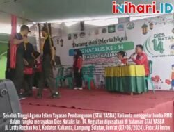 Rayakan Dies Natalis ke- 14, STAI YASBA Kalianda Gelar Berbagai Lomba dan Khitanan Masal
