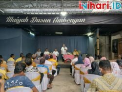 Gelar Silaturahmi di Desa Margototo, Metro Kibang, Lamtim, Hanan A Rozak Berkomitmen Laksanakan Visi dan Misi Jadikan Lampung “MAJU”