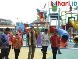 Dibuka Gratis, Wisata Air Dragon Waterpark Diserbu Warga