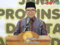 Pj Gubernur Lampung Samsudin Bantah Isu Pemekaran 3 Kabupaten di Lampung Sudah Disetujui Presiden