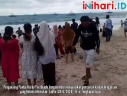 Tenggelam Terseret Ombak, Pengunjung Pantai Rio by The Beach Belum Ditemukan