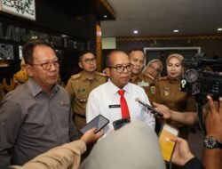 Didampingi Sekdaprov dan Jajaran Pejabat Tinggi Pratama, Pj Gubernur Samsudin Kunjungi DPRD Lampung