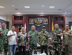 Pj Gubernur Lampung  Samsudin Terima Kunjungan Asisten Potensi Maritim Kasal, Mayjen TNI Mar Hermanto