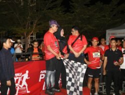 Festival Krakatau XXXIII Tahun 2024, Sekdaprov Fahrizal Lepas Peserta “Krakatau PSMTI Run”