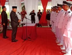 Bupati Lamsel Nanang Ermanto Kukuhkan 46 Kades dari Tiga Kecamatan