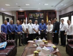 Pj. Gubernur Samsudin Terima Kunjungan Unsur Pimpinan dan Jajaran Civitas Akademika Politeknik Negeri Lampung