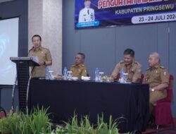 Membuka Workshop Penguatan Indeks Inovasi Daerah, Pj Bupati Pringsewu Ajak Wujudkan Pringsewu Inovatif dan Berdaya Saing