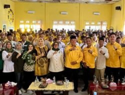 Bakal Calon Bupati Lamtim Ela Silaturahmi ke Golkar Ajak Kolaborasi, Azwar Hadi  Bilang Jangan Lupa Modalnya Diperbanyak