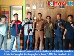 Silaturahmi ke Apdesi Kecamatan Natar, Formena Siap Menjalin Kerjasama