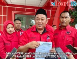 Sedang Hadiri Acara Presiden, Surat Tugas Nanang Ermanto Diwakilkan Sekretaris DPC PDIP Syahirul Alim