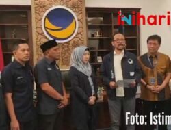 Dewi Handayani dan Kurnain Resmi Kantongi Rekom Partai NasDem Berpasangan di Pilkada Tanggamus