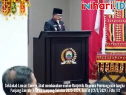 Raperda RPJPD Kabupaten Lampung Selatan 2024-2025 Disetujui DPRD Dibahas ke Tingkat Khusus, Ini Kata Sekda Tamrin