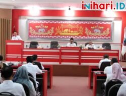 Dalam Rangka Melakukan Pembinaan dan Pengawasan, Pemkab Lamsel Terima Entry Briefing Tim Inspektorat Provinsi Lampung