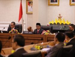 Pimpin Rakor Netralitas ASN dan Sosialisasi IKN, Pj. Gubernur Samsudin Jabarkan Tata Kelola Pemerintahan Adaptif dan Berkelanjutan Diantaranya Konsep Green Development dan Blue Economy 