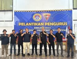 Ketum DPP AWPI Kukuhkan Pengurus Brigade 5822 Cakra Trisula Sakti Provinsi Lampung